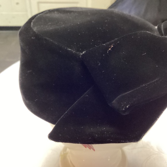 ART DECO. VELVET HAT. MUST SEE. USA MADE - Picture 4 of 10
